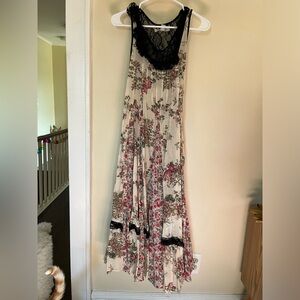 Urban Outfitters Floral Lace Maxi Dress